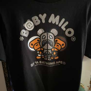 【A BATHING APE】 BAPE Baby Milo Bowlingtas Black A BATHING APE® Kids BAPE STA #1 K2 | Bape official website