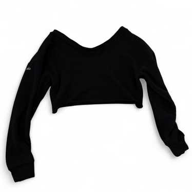 y061208 alo パーカー　コーデュロイ　ブラック　M Double Take Hoodie - Black | ALO