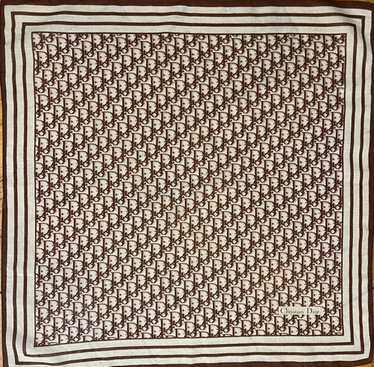 Christian Dior 80s vintage scarf スカーフ CHRISTIAN DIOR Vintage Silk Scarf – Friday Candy