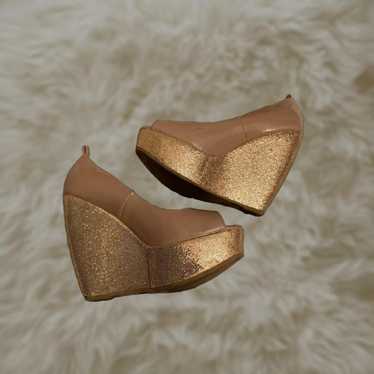Madden girl glitter gold - Gem