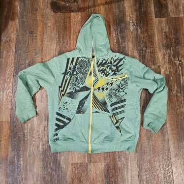 トップス Obelisk Velour&Leather Hybrid Zip Hoodie 1_05c3209a-8a8d-439a-b214-