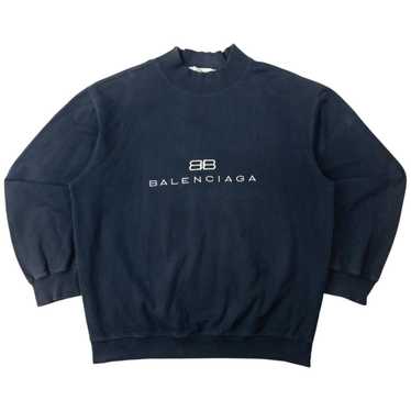 【old BALENCIAGA】\"vintage sweat\" L old BALENCIAGA】