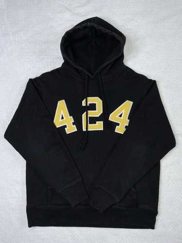 FOURTWOFOUR OR FAIRFAX 424 JACKET HUMMEL sz M MEN BLACK | eBay