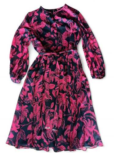 TED BAKER ☆ ノースリーブワンピース Zaffron ビビッドピンク