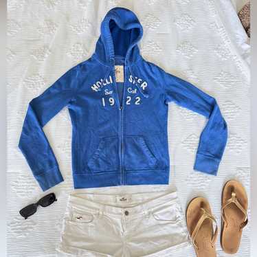 Y2k zip up hollister hoodie - Gem