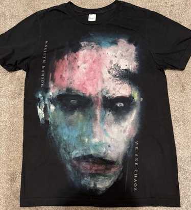 Marilyn Manson We Are Chaos Tシャツ XL Marilyn Manson、最新アルバム WE ARE CHAOS XL（マリリン