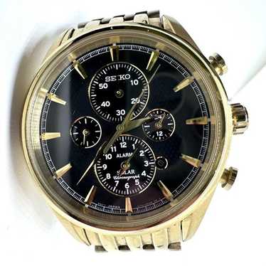 Seiko v174-0af0 solar chronograph - Gem