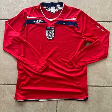 Y2K england Umbro イングランド代表 サッカーユニフォーム XL Vintage Umbro England Team Football men Jersey Y2K Size XXL