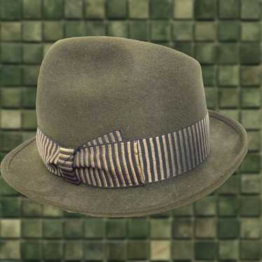 Vintage borsalino fedora black - Gem