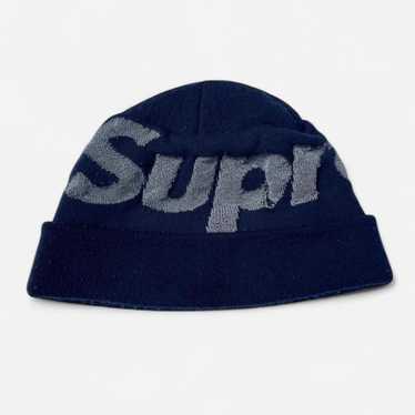 Supreme big logo beanie - Gem