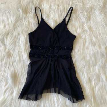 Vintage Women's Tank top - Black - XS – Mesh y2k b