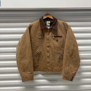 carhartt デトロイトジャケット　j97 BRN ブラウン Vintage Carhartt J97 BRN Detroit Canvas Work Jacket Brown