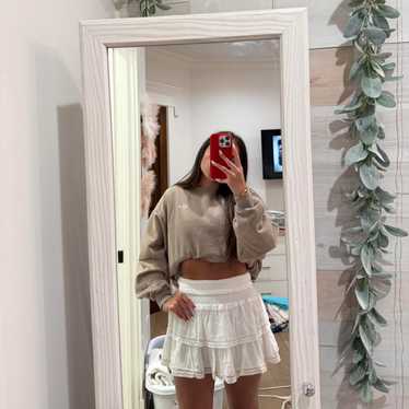 Women's Skirt - White/Cream - 0 – Boutique skirt - image 1