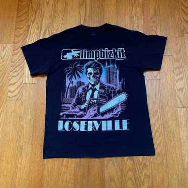 99'S Limp Bizkit BILLIONAIRE PIRATES TOUR L/S T-SHIRTS（1999