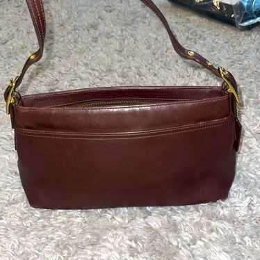 バッグ Old Coach Leather ShoulderBag Brown 4153 Vintage Coach Bleecker Bucket 4153 British Tan Brown 90s