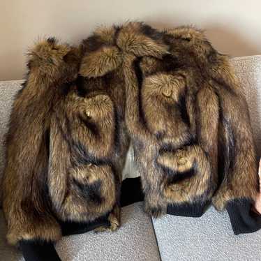 Faux fur jacket balmain - Gem