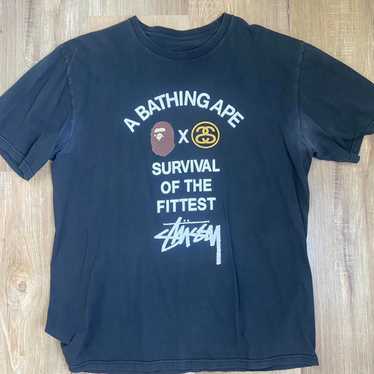 Bape stussy collab tee - Gem
