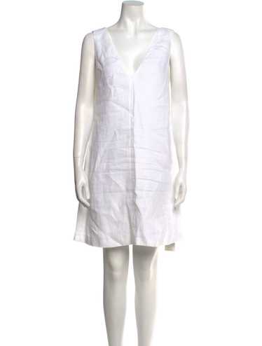 Theory white linen dress - Gem