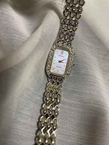 時計 vintage seiko exceline 2p diamond watch Seiko Exceline 2P Diamond Watch Mens Womens Vintage 90s Y2K