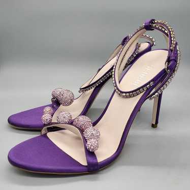 サンダル・ミュール Gedebe High-Heeled Fuchsia Sandals With Intertwined Straps Gedebe sandals - Gem