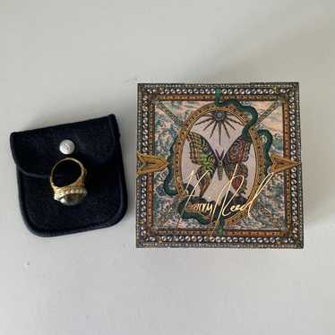 【MISSOMA】HARRIS REED ファインサーペントリング Missoma Harris Reed Star Of The Show Signet Ring Size 8 For