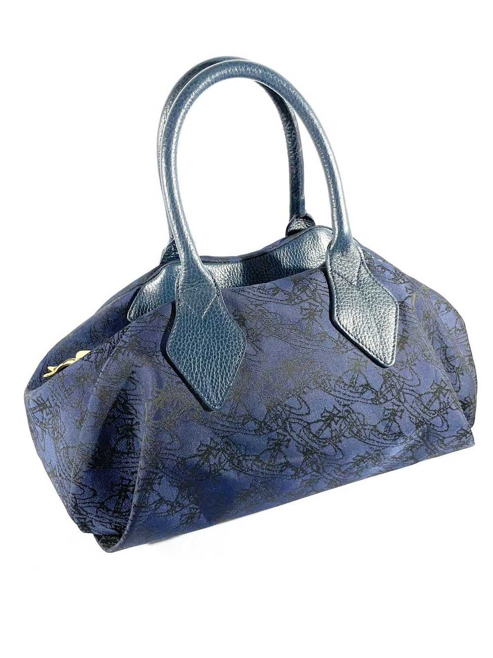 Vivienne Westwood Monogram Fabric Handbag