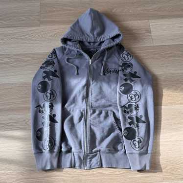 Stussy logo zip up - Gem