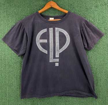 Vintage Emerson Lake And Palmer Band Tshirt Tour 1970… - Gem