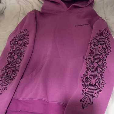 限定フーディー Chrome Hearts Exclusive Hoodie Purple Glitter Purple Glitter Chrome Hearts Online Exclusive Hoodie Brand
