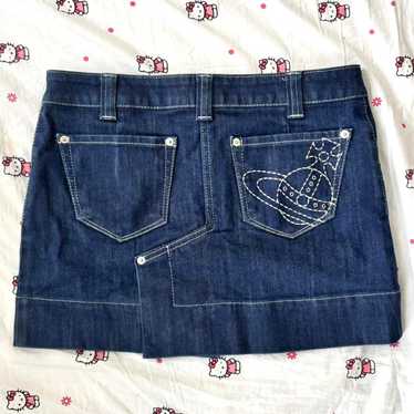 ☆Vivienne Westwood☆インディゴデニムミニスカート Size 2 Vivienne Westwood（デニム ・ ミニスカート）のフリマアイテム一覧