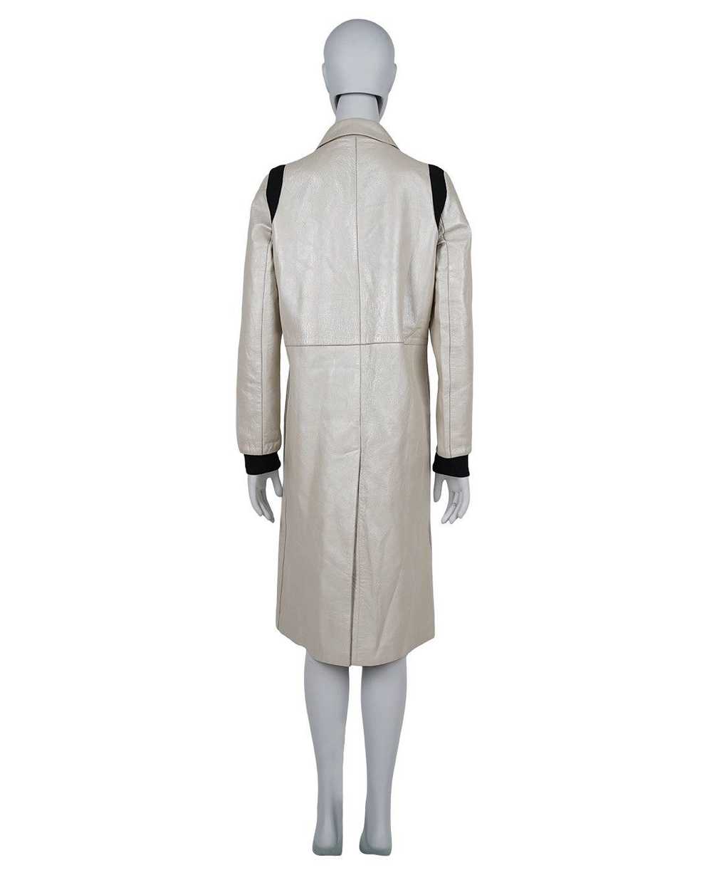 Miu Miu Miu Miu S/S2000 Iconic Runway Leather Coat - image 5