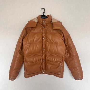 ジャケット・アウター OLD A BATHING APE down leather jacket s-l400.jpg