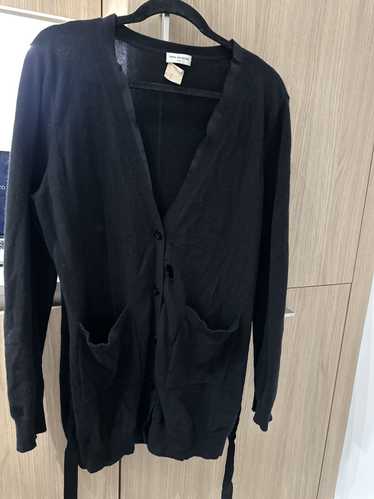 DRIES VAN NOTEN BLACK カーディガン DRIES VAN NOTEN】アルパカ ウール カーディガン 送料関税込
