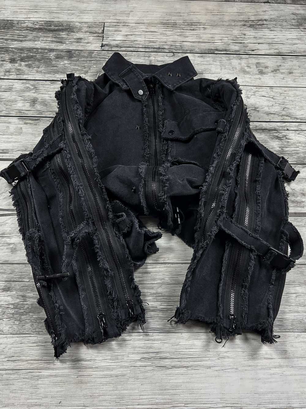 Hysteric Glamour × Junya Watanabe × Yohji Yamamoto 🕷️BALENCI RICK OWENS OPIUM CARTI STYLE Y2K BONDAGE JACKET