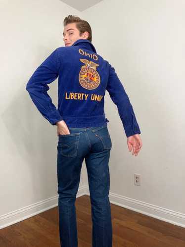 𝐦𝐨𝐨𝐧𝐛𝐢𝐫𝐝𝐬 | 80s FFA corduroy jacket ファーマーズ