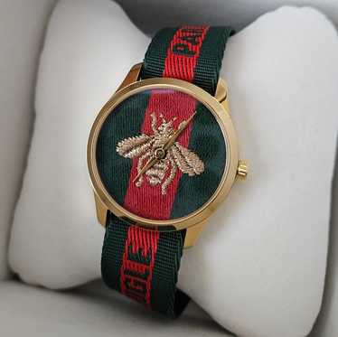 中古】 グッチ GUCCI K18PG リング 指輪 ハチ 蜂 ビー ハート