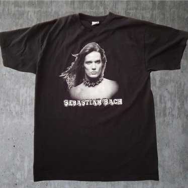 【希少】SKID ROW “Sebastian Bach” Tシャツ ビンテージ Vintage Skid Row Thickskin Tour 2000 Concert Sebastian Bach