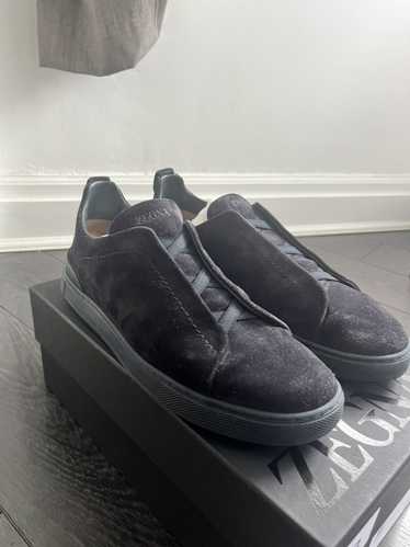 ベ*ん様 エルメネジルド・ゼニア XXX Couture ダブルモンク 9.5 エルメネジルドゼニアクチュール スニーカー A2891X メンズ SIZE