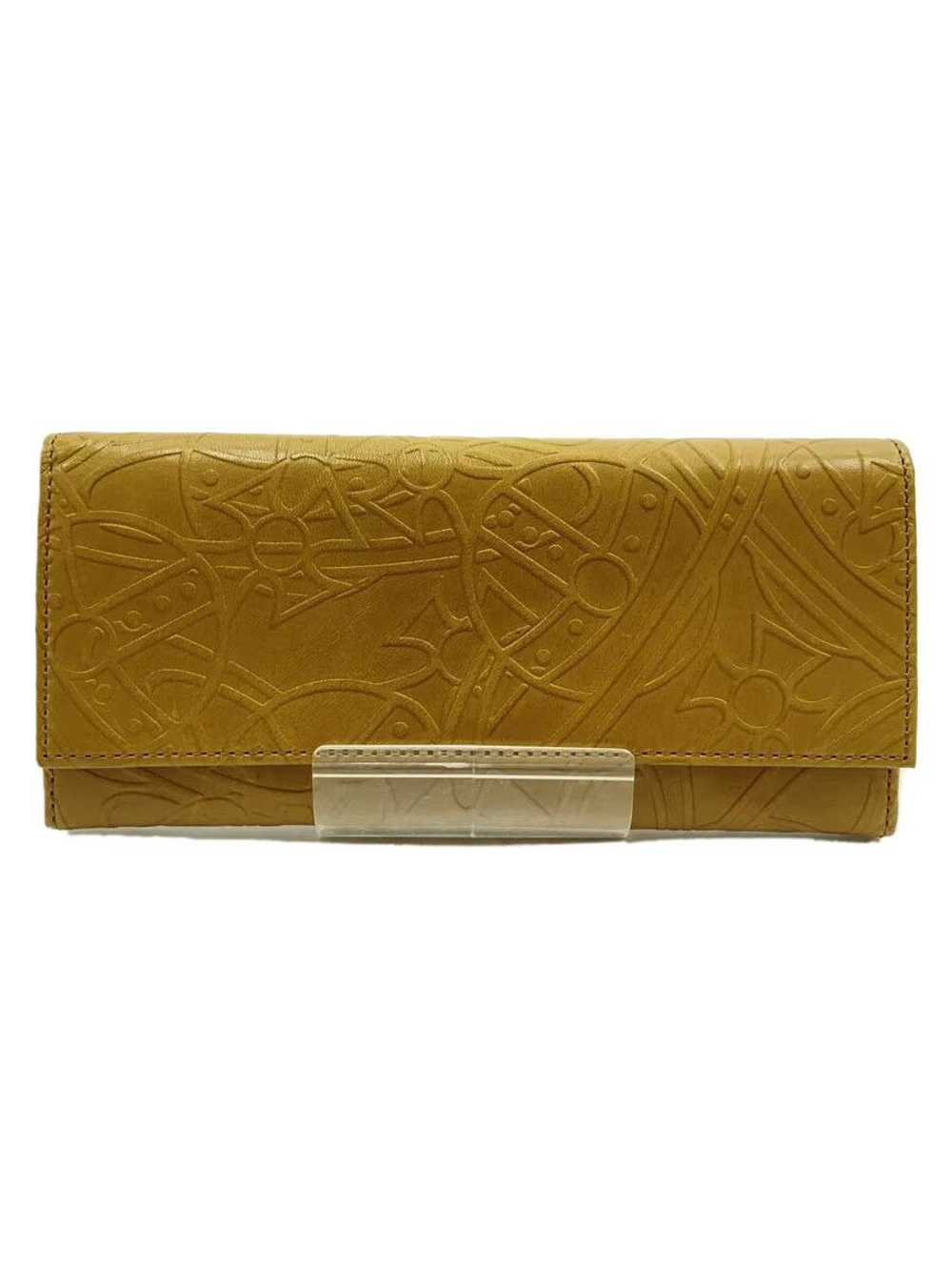 Vivienne Westwood Vivienne Westwood Orb Monogram Lthr Long Wallet Camel