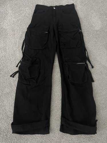 パンツ Zara Utility Cargo Jeans Black 36 ZARA MAN collection Black UTILITY POCKETS cargo relax wide