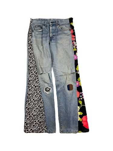 70s patchwork levi's - Gem