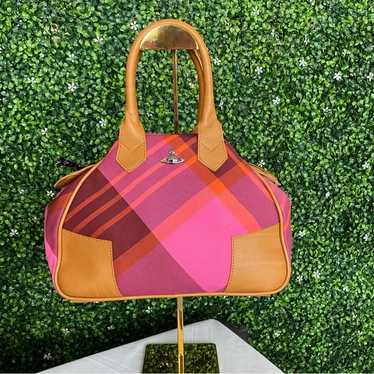 Vivienne☆ラージ Archive YASMIN Vivienne Westwood ARCHIVE YASMINE LARGE HANDBAG | REVERSIBLE