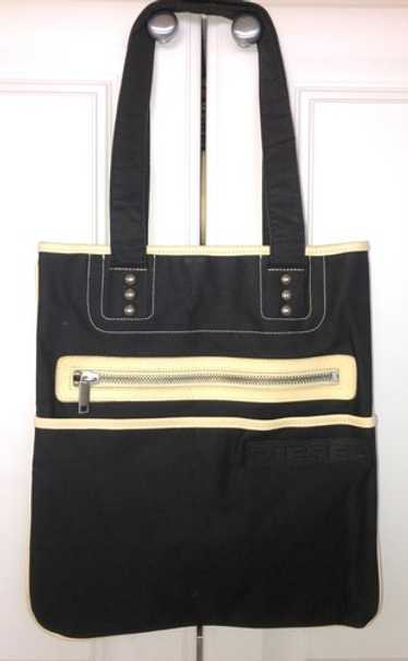 Diesel Men Vintage 00S Archive Metal Logo Tote Bag