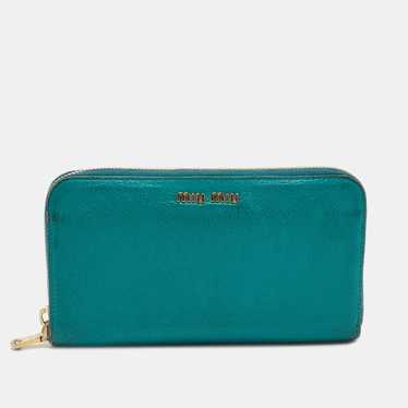 Miu miu wallet green - Gem