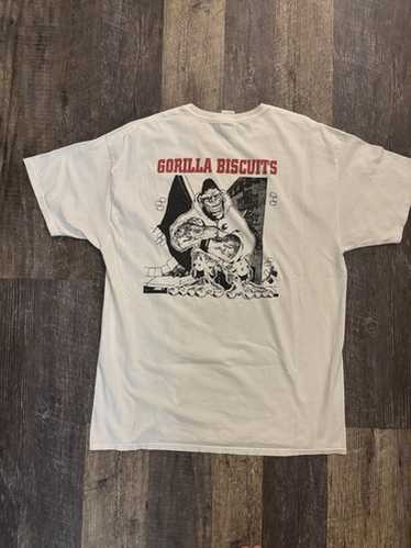 GORILLA BISCUITS Tシャツ 白　L Gorilla Biscuits - Jungle T-Shirt white, 29,99 €