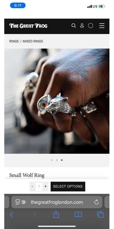 SUPREME×BOUNTYHUNTER×TGF Silver Ring More Rings From The Great Frog - YouTube