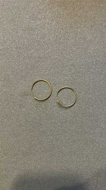【オシャレ】MEJURI メジュリ Block Large Hoops ピアス 18k Gold Vermeil Block Large Hoop Earrings - Jewelry | Mejuri