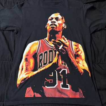 Dennis Rodman プリント スウェット Mサイズ GILDAN デニス•ロッドマン プリントTシャツ Lサイズ 半袖 メンズ