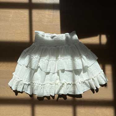 Women's Skirt - White/Cream - XS – White ruffled … - image 1