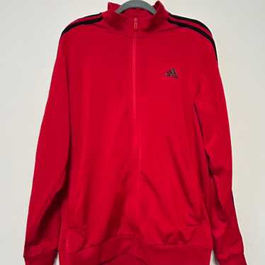 Adidas track jacket red/black - Gem
